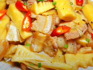 Cách làm thịt kho măng