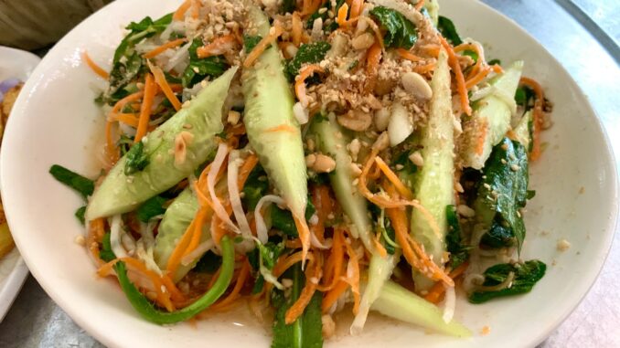 Cách làm nộm dưa chuột